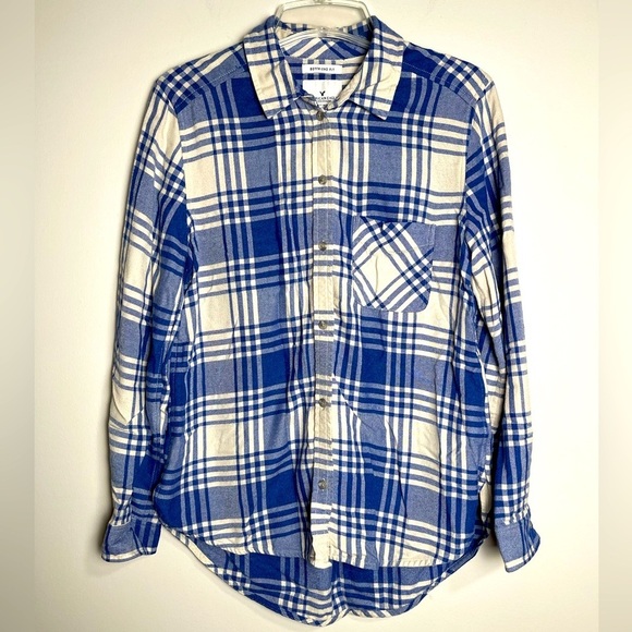American Eagle Outfitters Tops - American Eagle Outfitters Women's Boyfriend Fit Flannel